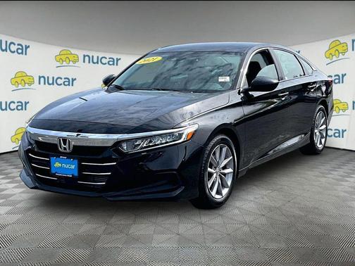 Crystal Black Pearl 2021 Honda Accord LX 1.5T