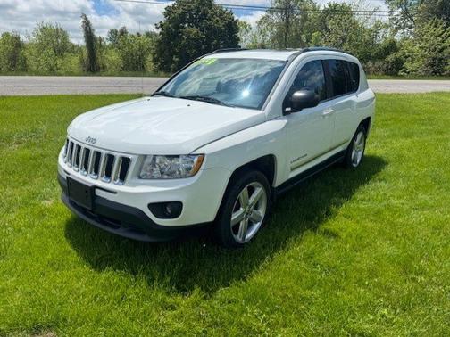 Bright White 2011 Jeep Compass 4WD 4dr Limited