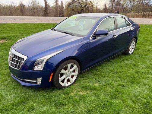 Opulent Blue Metallic 2015 Cadillac ATS 4dr Sdn 3.6L Performance RWD