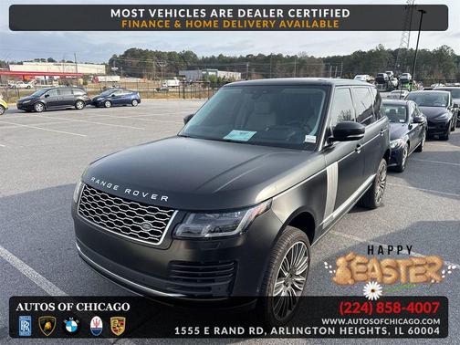 Santorini Black Metallic 2021 Land Rover Range Rover P525 Westminster