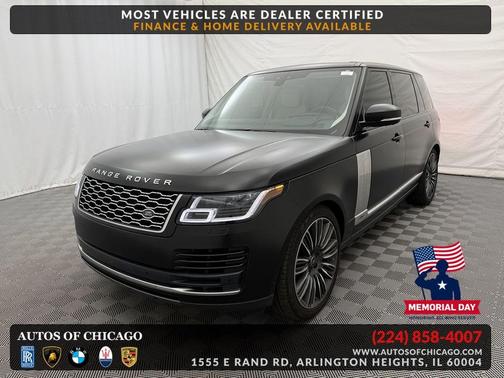 Santorini Black Metallic 2021 Land Rover Range Rover P525 Westminster