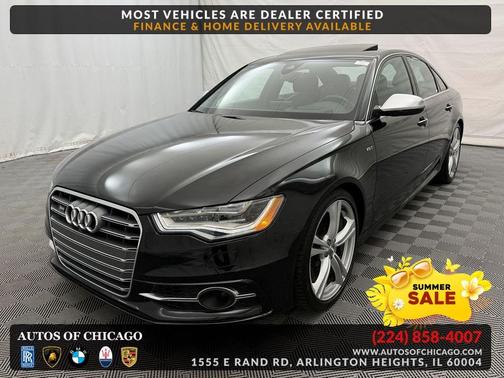 BLACK 2013 Audi S6 4.0T Prestige
