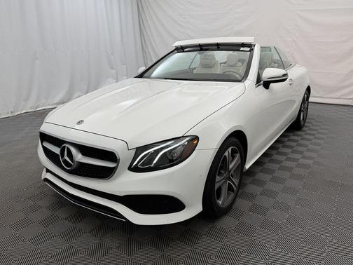 WHITE 2018 Mercedes-Benz E-Class 4MATIC