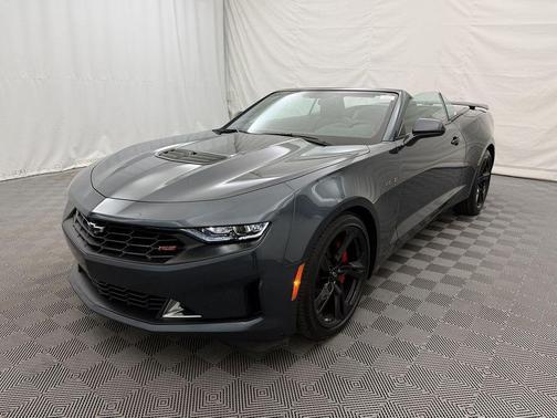 Shadow Gray Metallic 2023 Chevrolet Camaro RWD Convertible LT1