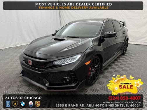Crystal Black Pearl 2019 Honda Civic Type R Touring