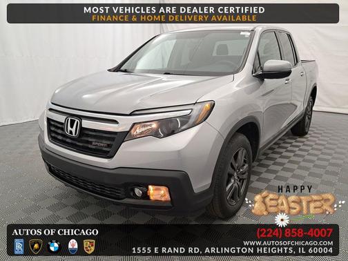 Lunar Silver Metallic 2019 Honda Ridgeline Sport