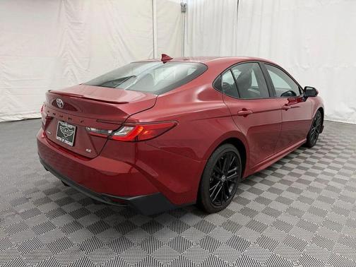 Supersonic Red 2025 Toyota Camry SE