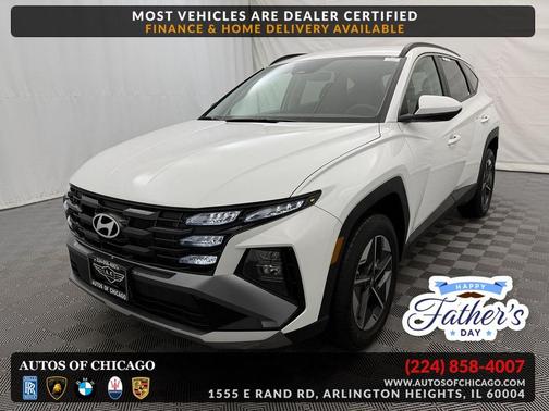 Serenity White Pearl 2025 Hyundai TUCSON SEL