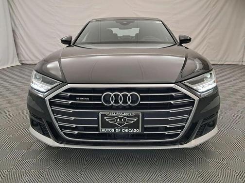 Mythos Black Metallic 2021 Audi A8 L 60