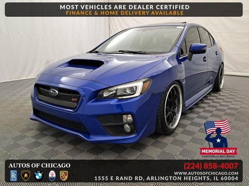 WR Blue Pearl 2016 Subaru WRX STI Limited