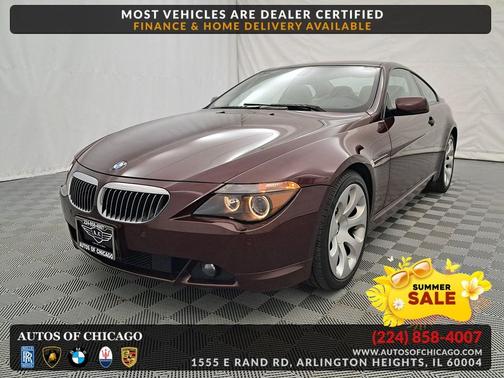 Barbera Red Metallic 2006 BMW 650 650Ci