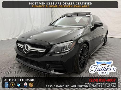Black 2020 Mercedes-Benz AMG C 43 4MATIC