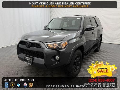 Magnetic Gray Metallic 2018 Toyota 4Runner SR5 Premium