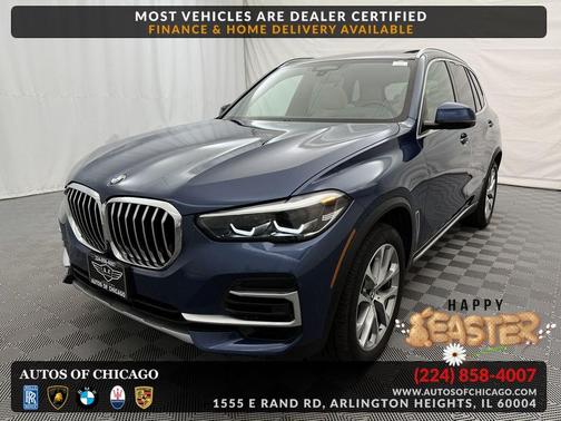 Phytonic Blue Metallic 2022 BMW X5 xDrive40i