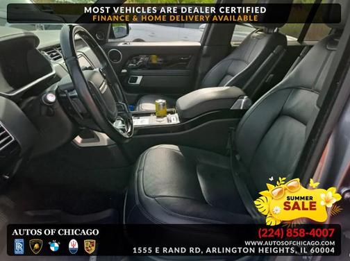 SILVER 2020 Land Rover Range Rover 3.0L V6 Supercharged HSE