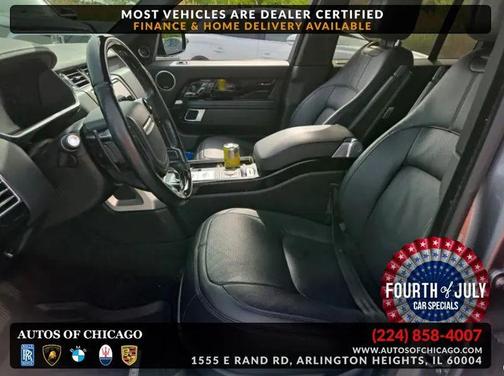 Silver 2020 Land Rover Range Rover 3.0L V6 Supercharged HSE