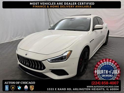 Bianco 2019 Maserati Ghibli S GranSport