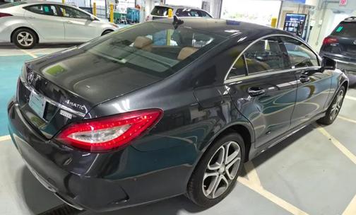 Lunar Blue Metallic 2015 Mercedes-Benz CLS-Class 4MATIC