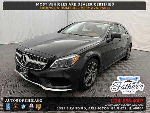 Lunar Blue Metallic 2015 Mercedes-Benz CLS-Class 4MATIC