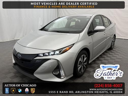 Classic Silver Metallic 2017 Toyota Prius Prime Advanced