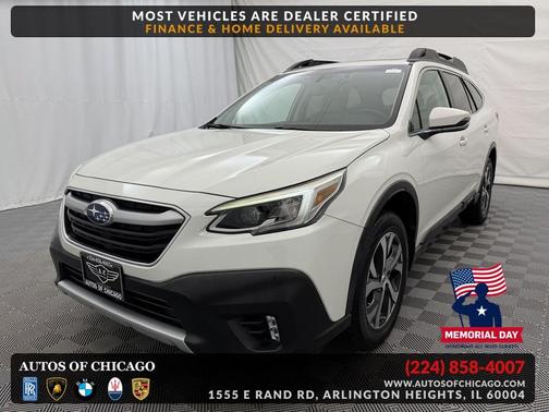 Crystal White Pearl 2020 Subaru Outback Limited