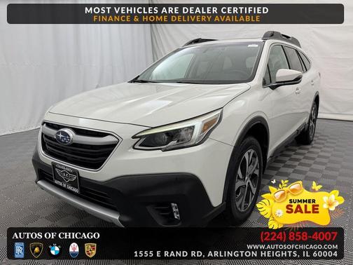 Crystal White Pearl 2020 Subaru Outback Limited