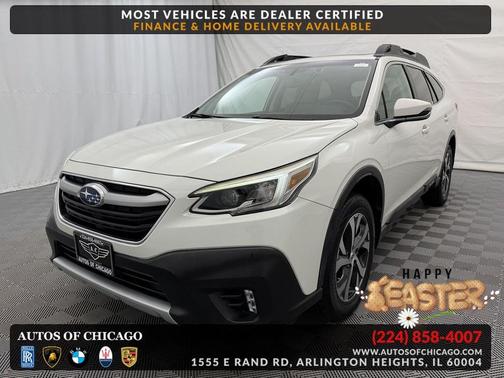 Crystal White Pearl 2020 Subaru Outback Limited