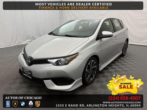 Classic Silver Metallic 2016 Scion iM