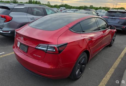Red Multi-Coat 2022 Tesla Model 3 Long Range