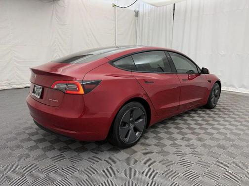 Red Multi-Coat 2022 Tesla Model 3 Long Range