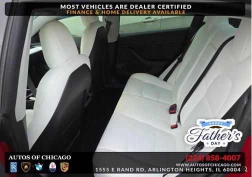 Red Multi-Coat 2022 Tesla Model 3 Long Range