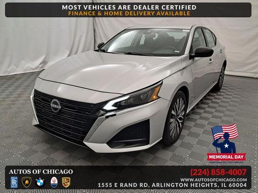 Brilliant Silver Metallic 2024 Nissan Altima 2.5 SV