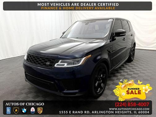 BLUE 2020 Land Rover Range Rover Sport SE