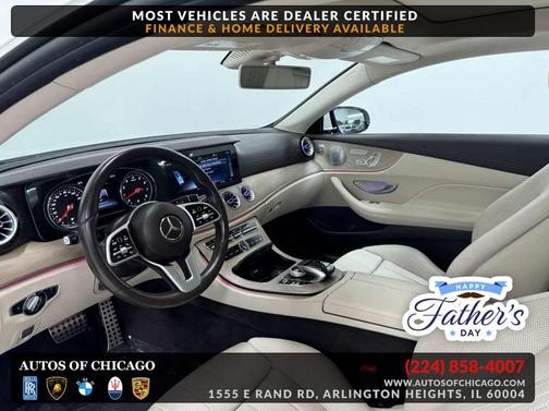 WHITE 2019 Mercedes-Benz E-Class 4MATIC