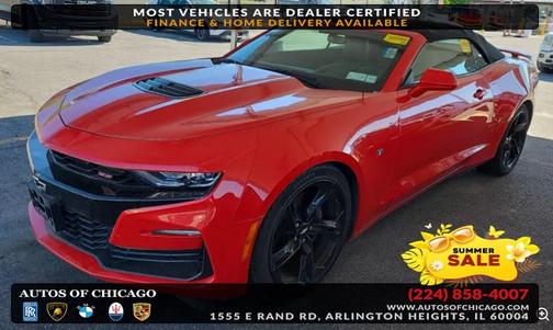Red Hot 2019 Chevrolet Camaro 2SS