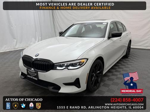 Mineral White Metallic 2020 BMW 330 xDrive