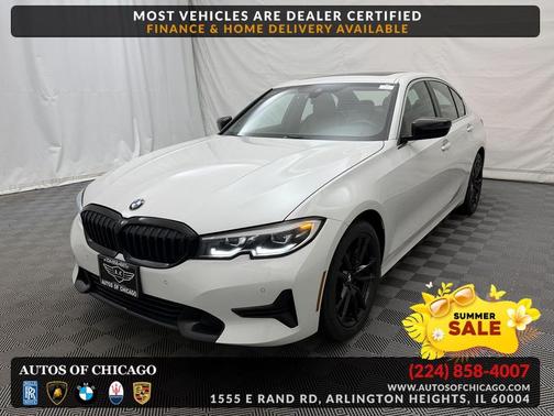 Mineral White Metallic 2020 BMW 330 xDrive