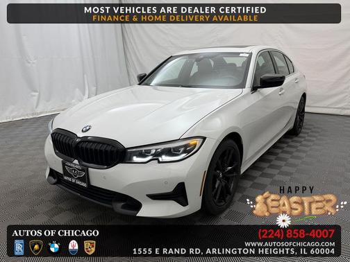 Mineral White Metallic 2020 BMW 330 xDrive