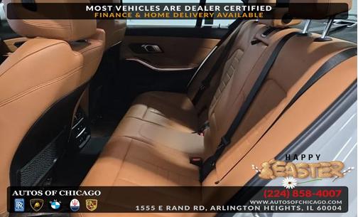 Mineral White Metallic 2020 BMW 330 xDrive