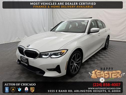 Mineral White Metallic 2020 BMW 330 xDrive
