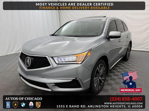 Lunar Silver Metallic 2020 Acura MDX 3.5L w/Technology Package