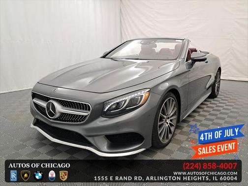 2017 Mercedes-Benz S-Class Cabriolet