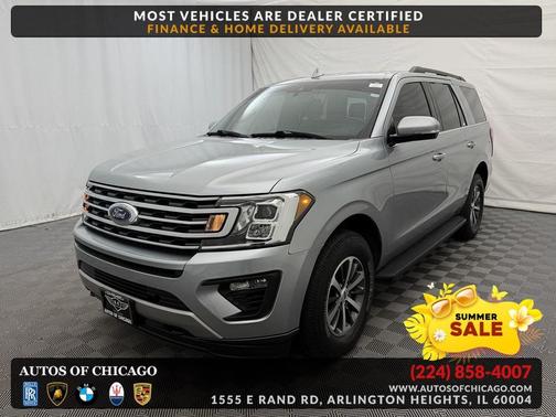 Iconic Silver Metallic 2020 Ford Expedition XLT