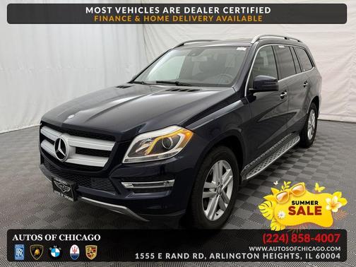 Lunar Blue Metallic 2014 Mercedes-Benz GL-Class 4MATIC