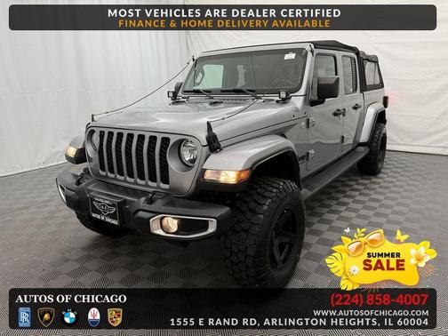 Billet Silver Metallic Clearcoat 2021 Jeep Gladiator Sport S