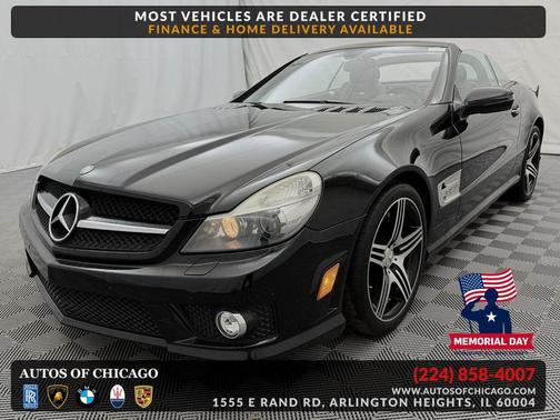 Black 2011 Mercedes-Benz SL-Class AMG