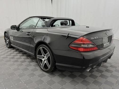 Black 2011 Mercedes-Benz SL-Class SL 63 AMG