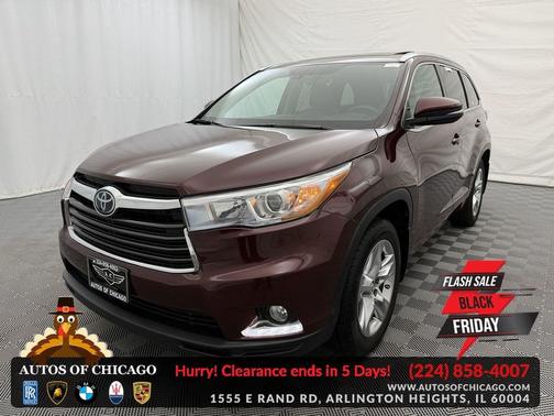 2016 Toyota Highlander Limited Platinum