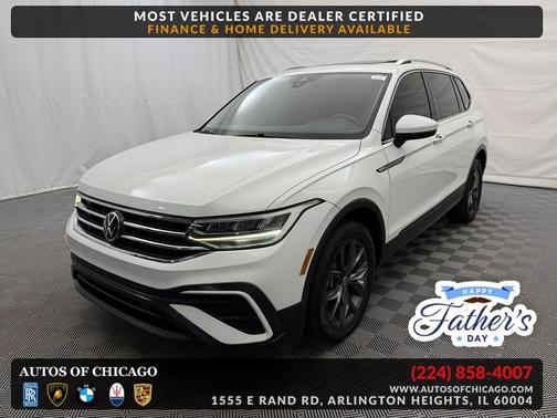 Pure White 2022 Volkswagen Tiguan 2.0T SE