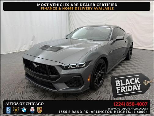Carbonized Gray Metallic 2024 Ford Mustang GT Premium